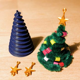 Kendin Yap Boru Temizleyici ile Şık Noel Ağacı Aracı (Üst Yıldız Dâhil) - 6900258