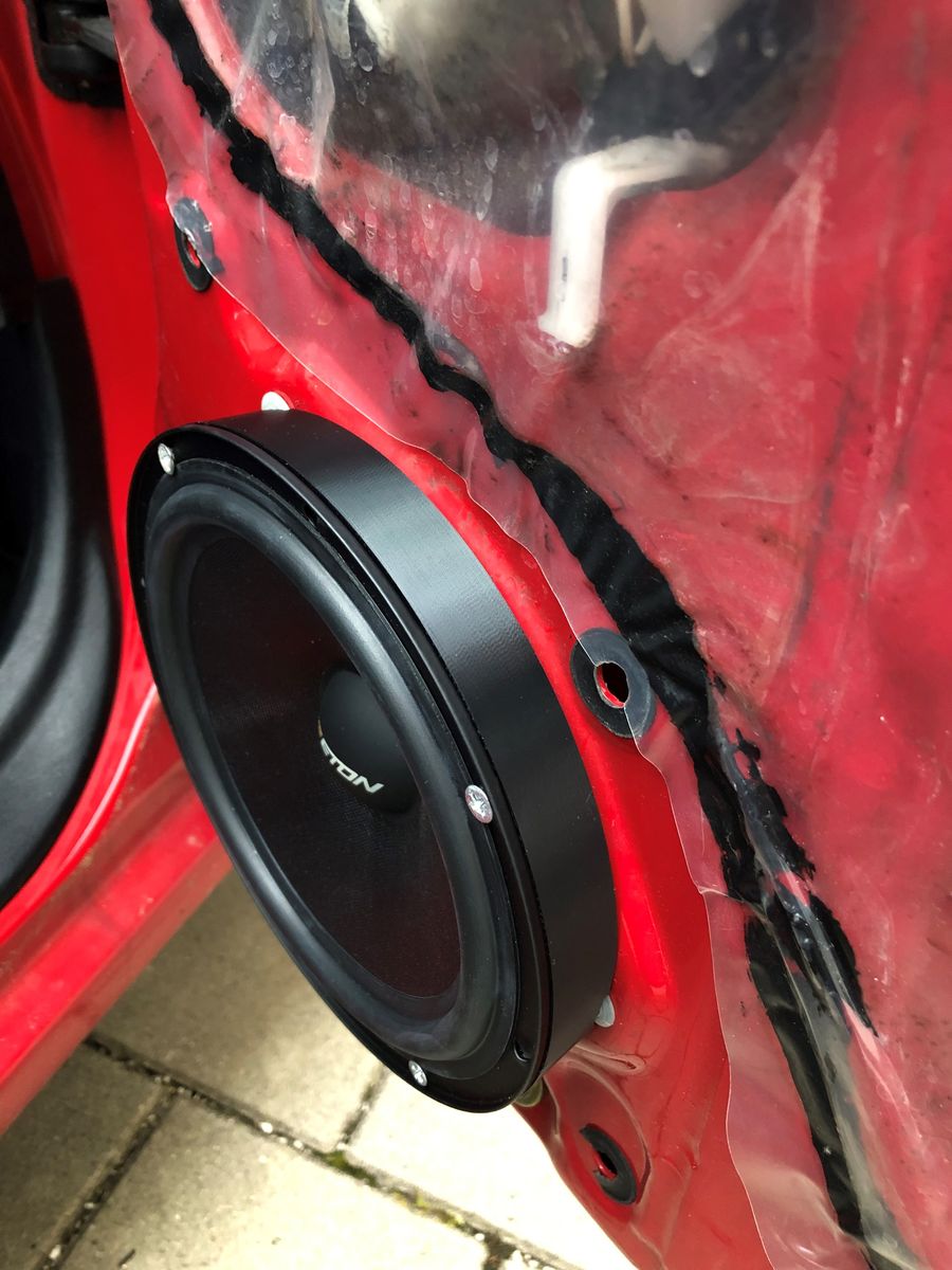 Protec3d - Toyota MR2 MK2 Kardoors için Hoparlör Adaptör Halkaları - Toyota MR2 W2 Hoparlör Adaptör Kapılar için Halkalar - 6907209