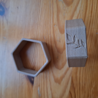 Gravürlü peçete halkası - 6904007