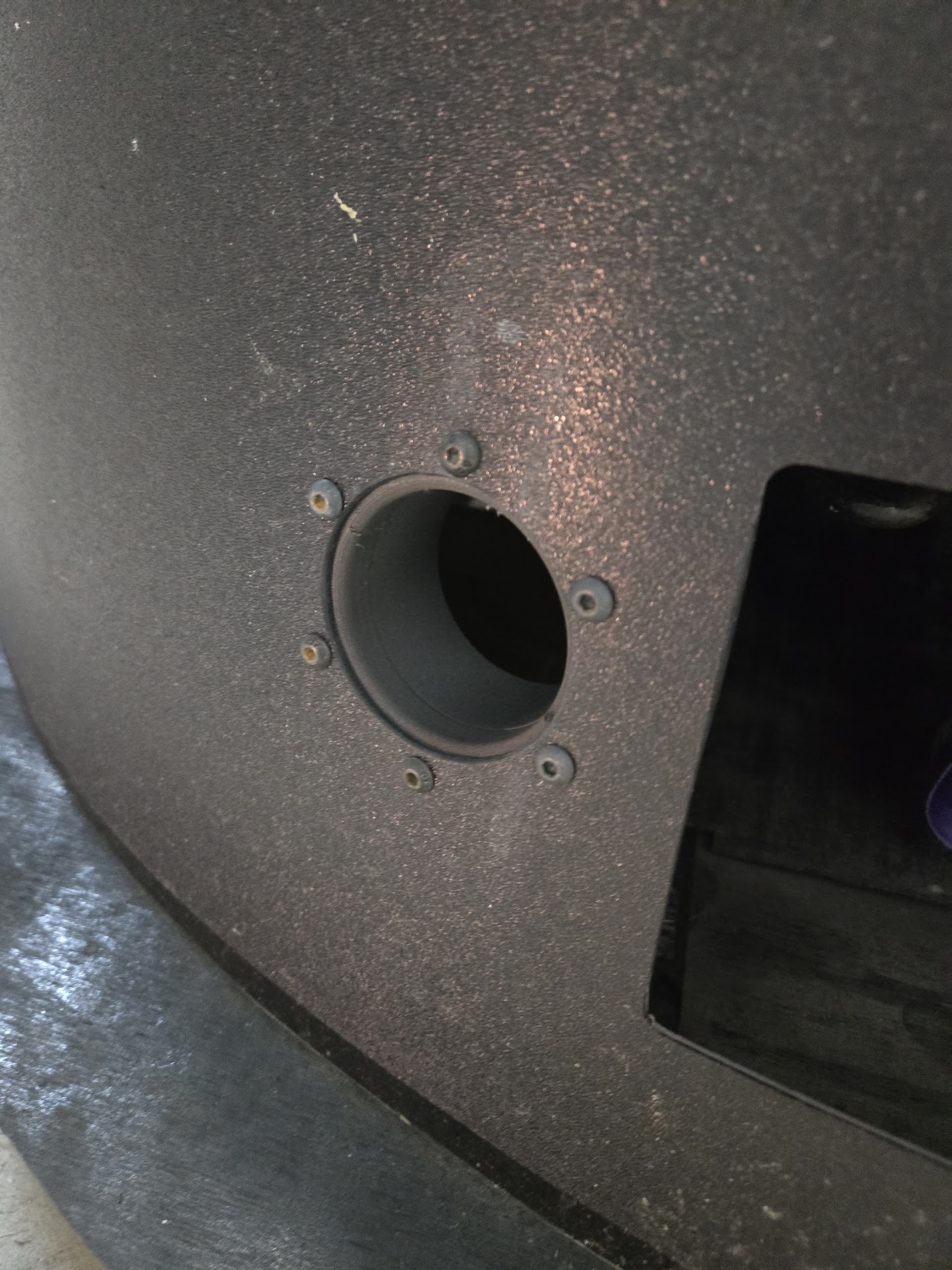 Yarış arabası fren kanalı flanşı - 2.5 inç - manyetik hızlı sürüm - 6903724