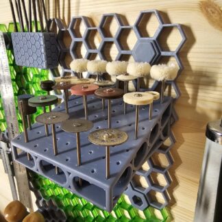 Flex Mili Dremel Bit Tutucu - Petek Depolama Duvarı Remix - 6905793