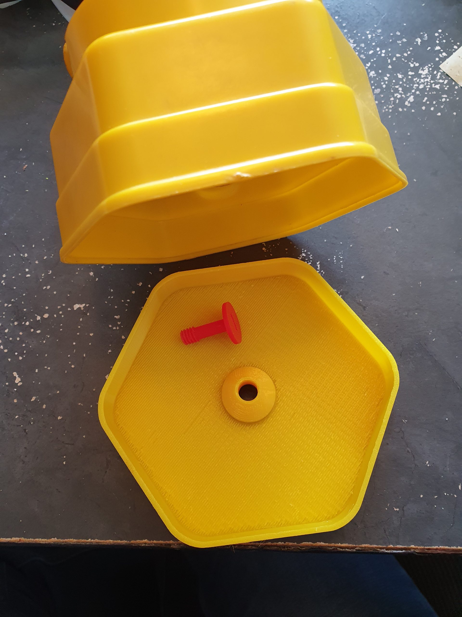 1960'lar için yedek taban kapak para tepsisi Hasbro Mickey Mouse Gumball Makinesi - 6906317 - Görsel 2