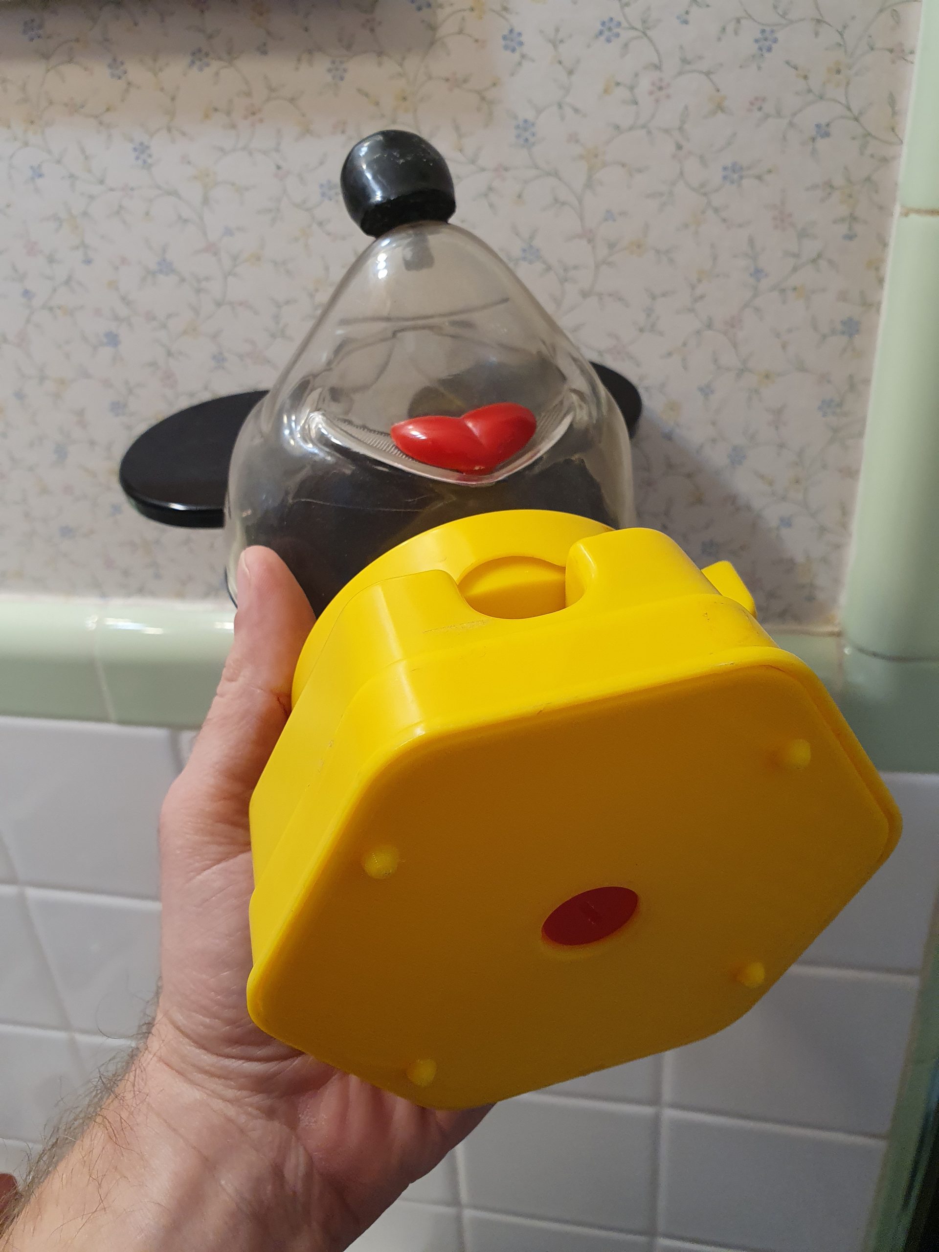 1960'lar için yedek taban kapak para tepsisi Hasbro Mickey Mouse Gumball Makinesi - 6906317 - Görsel 4