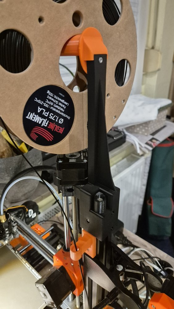 Prusa Mini Filament Tutucu, Filament Sensör Tutucu ve Filament Turu - 6906442 - Görsel 2