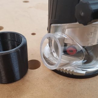 Makita RT0702 DRT50 - D27 Festool Toz Koleksiyonu Pantolon Adaptörü (35 mm ID) Kantin Kesici Emme Hortumu Adaptörü - 6909808