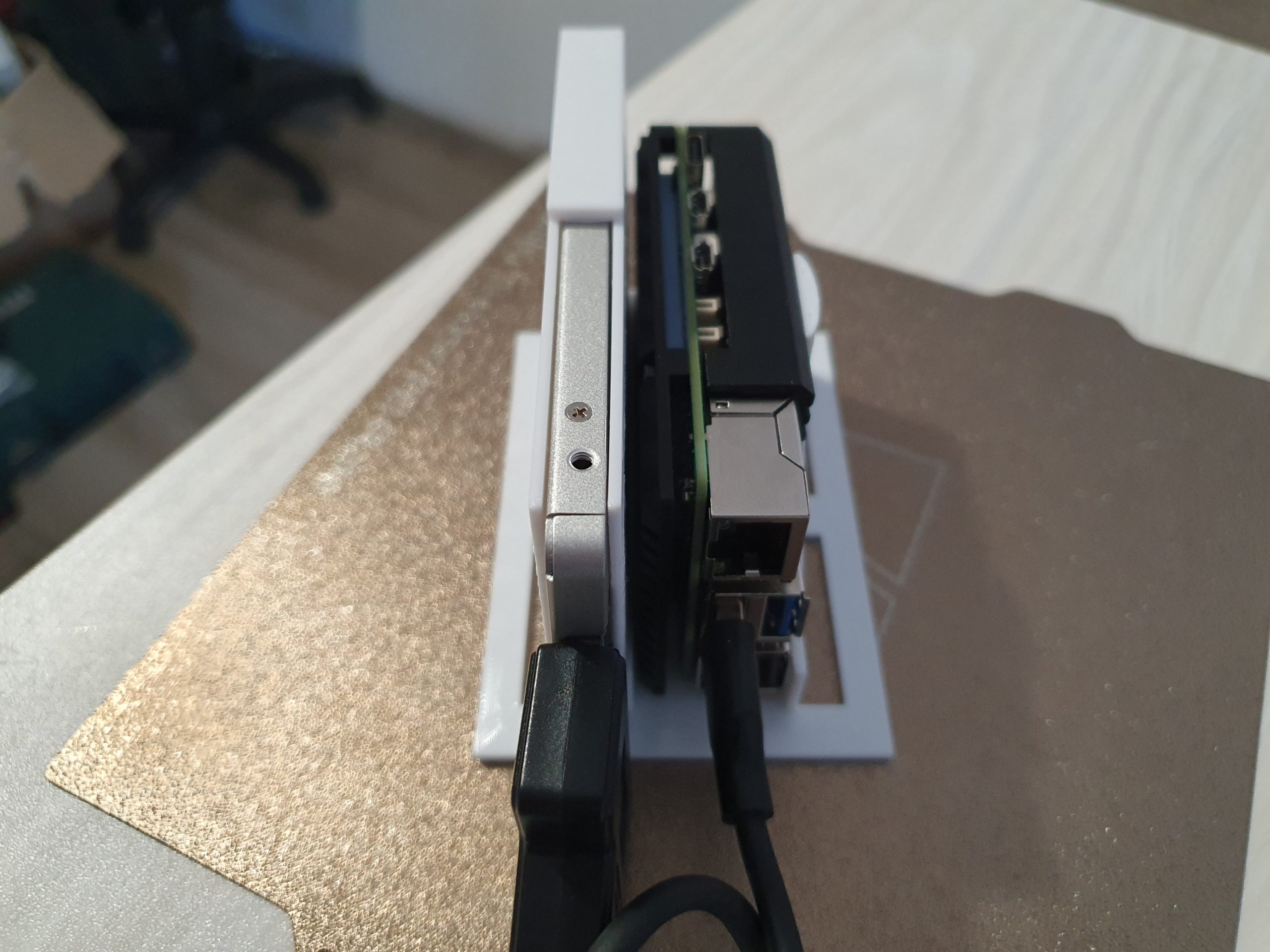 Raspberry Pi 5 Pasif Soğutmalı + SSD Stand - 6909971 - Görsel 6