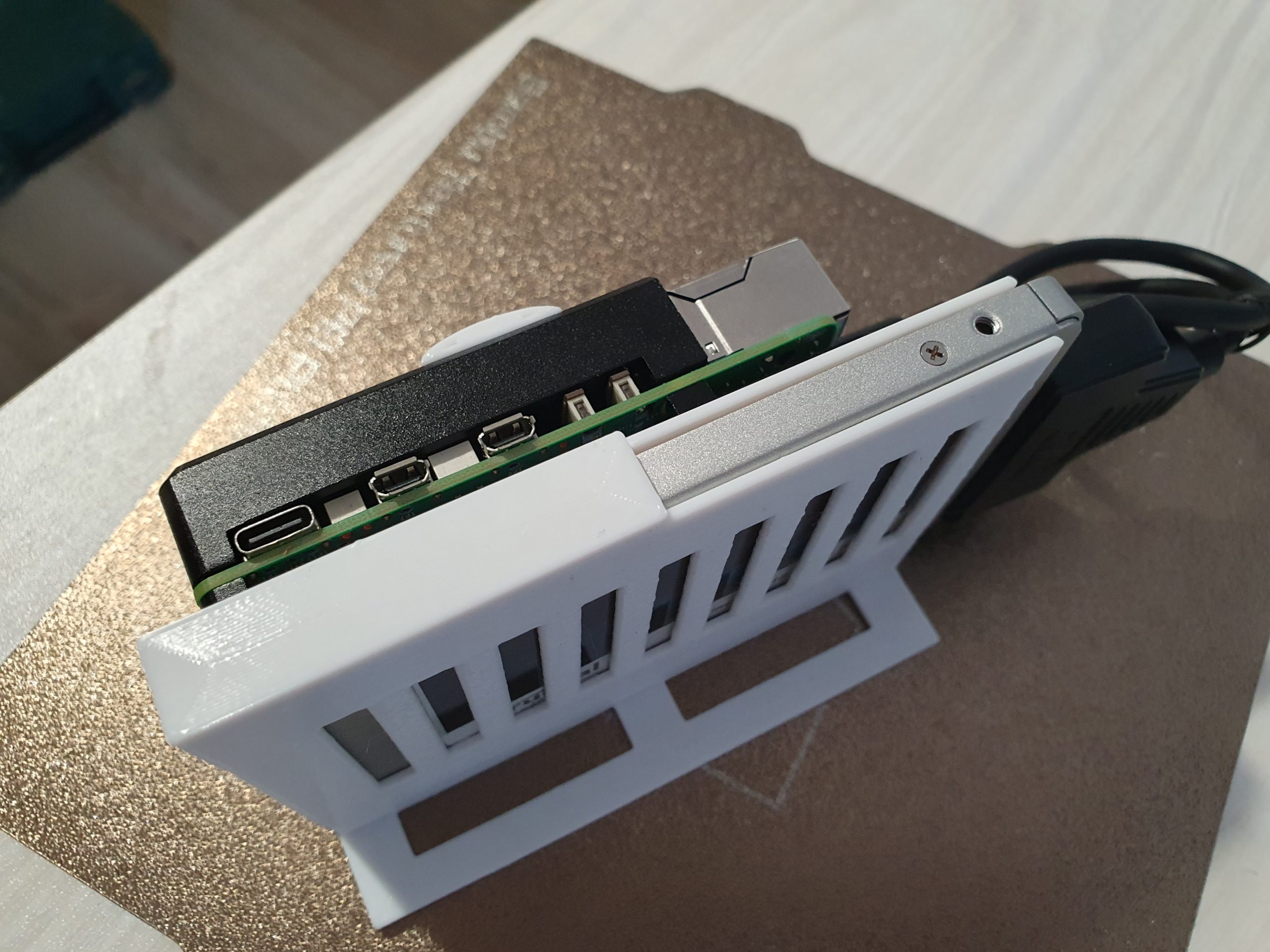 Raspberry Pi 5 Pasif Soğutmalı + SSD Stand - 6909971 - Görsel 7