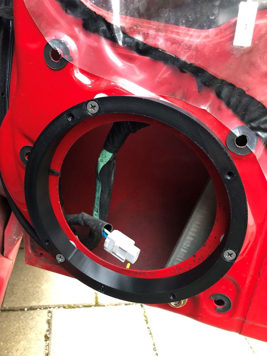 Protec3d - Toyota MR2 MK2 Kardoors için Hoparlör Adaptör Halkaları - Toyota MR2 W2 Hoparlör Adaptör Kapılar için Halkalar - 6907209 - Görsel 3