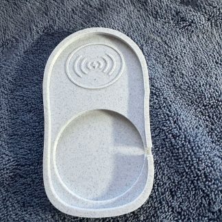 Şarj edilebilir orta boy fare için magsafe şarj tepsisi.