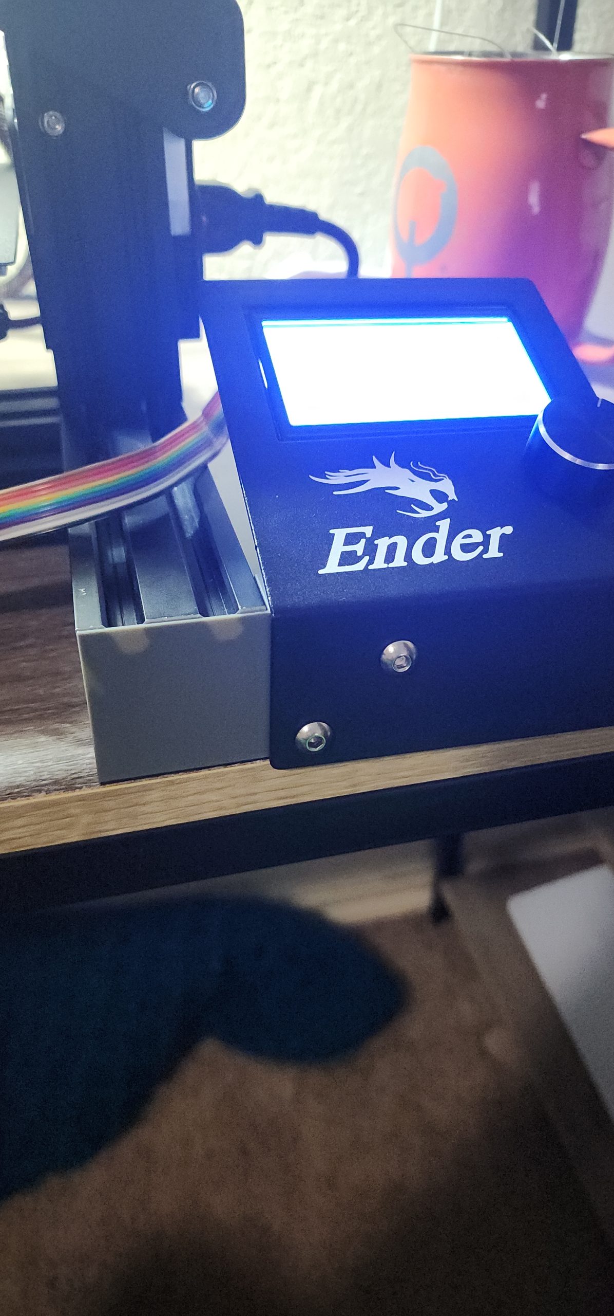 Ender 3 Ekran Yer Değiştirme Montajı Kapak - 6906099