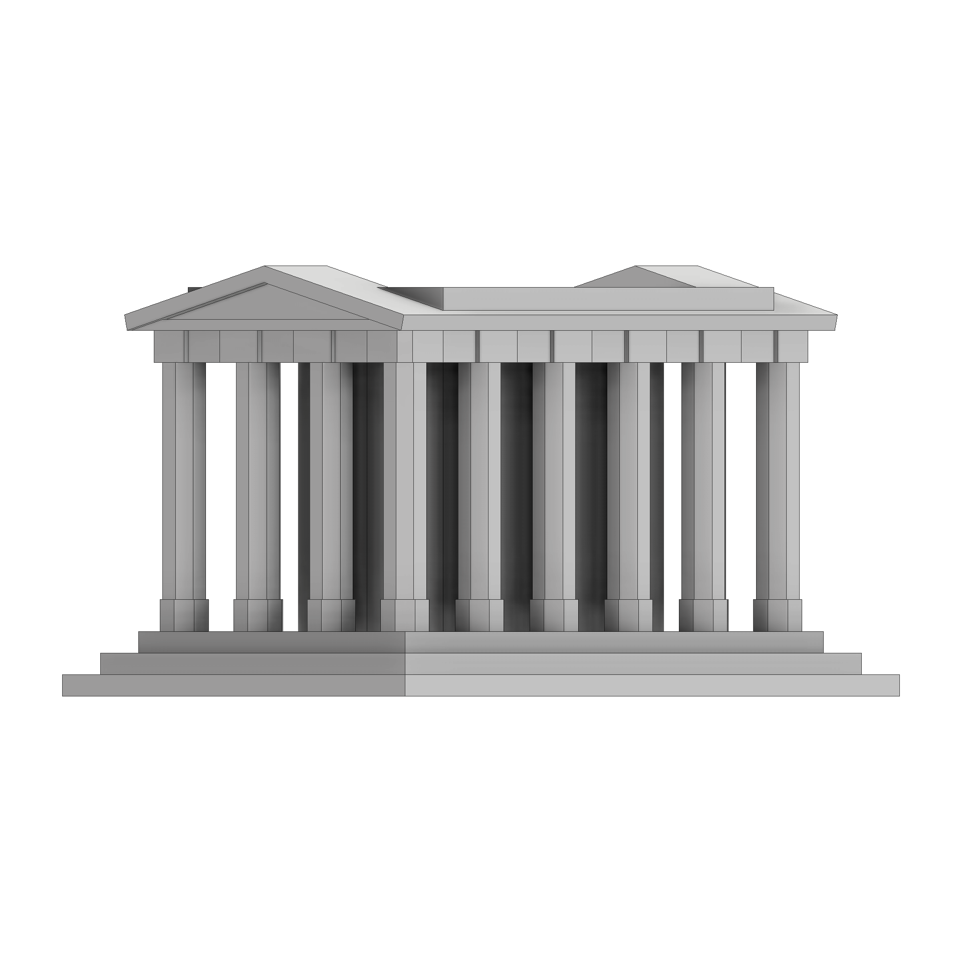 Yunan Tapınağı PC Ayakları - 6910271 - Görsel 4