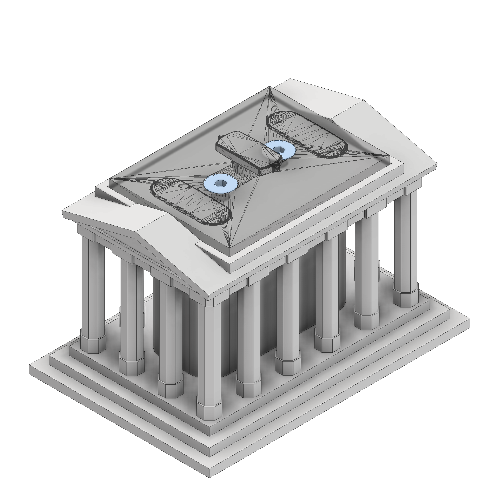 Yunan Tapınağı PC Ayakları - 6910271 - Görsel 5