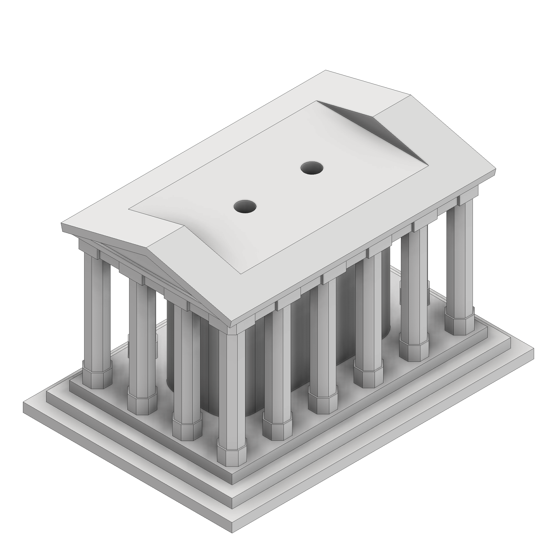 Yunan Tapınağı PC Ayakları - 6910271 - Görsel 6