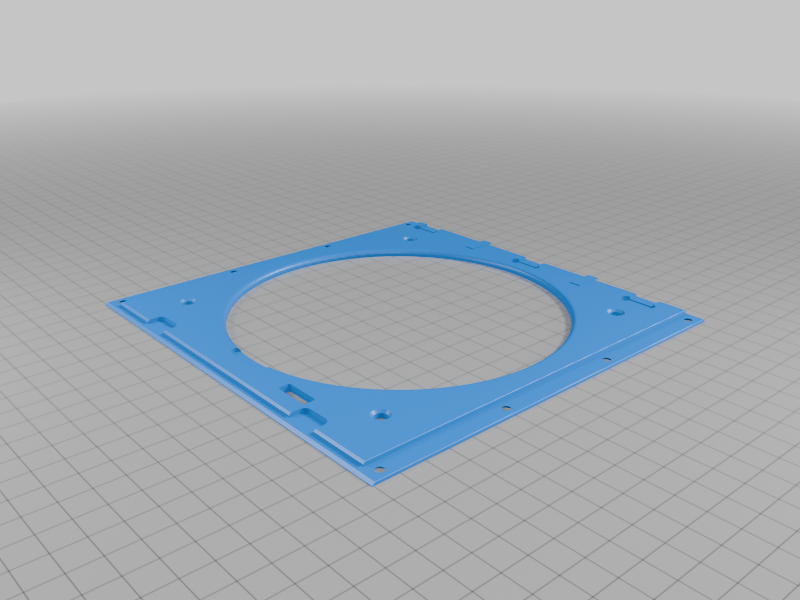 140mm Fan-6904042 için Minisforum MS-01 Alt Plaka ve Fan Kapağı - Görsel 2