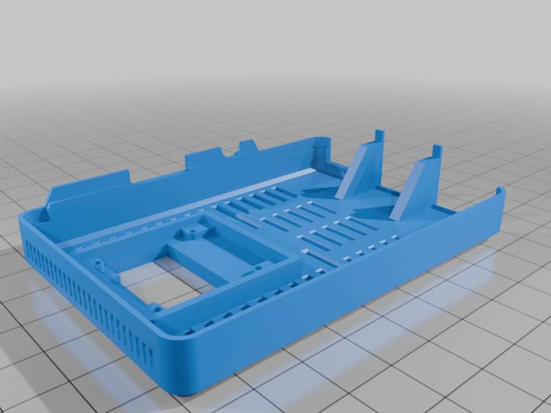 Turuncu PI 3B Kılıf - 30mm Fan veya 1 OLED, kısa M2 Yuvası ile Düğme Seçeneği - 6907437 - Görsel 6