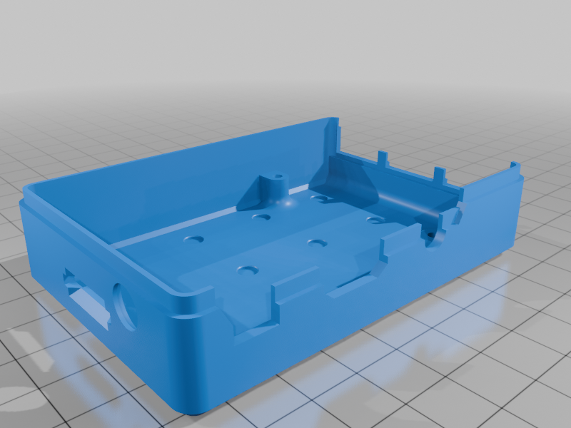 Turuncu PI 3B Kılıf - 30mm Fan veya 1 OLED, kısa M2 Yuvası ile Düğme Seçeneği - 6907437 - Görsel 8