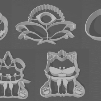 Holoen hayranları kurabiye kesicileri - 6902609