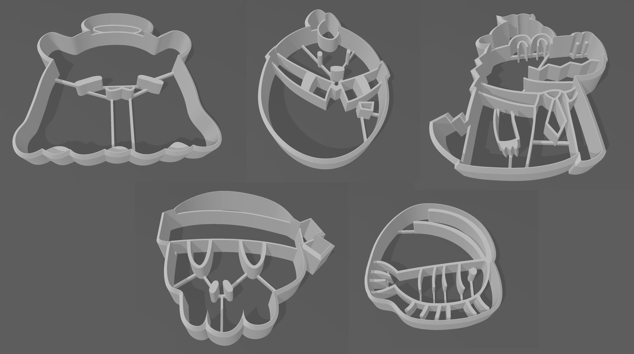 Holoen hayranları kurabiye kesicileri - 6902609 - Görsel 13