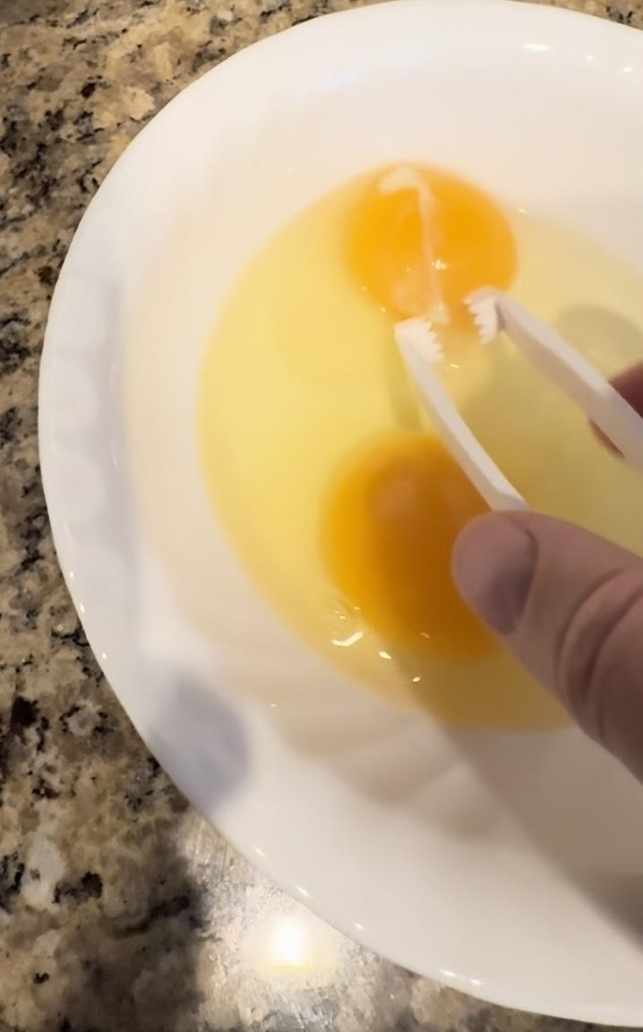 Yumurta Chalaza Tongs - Beyaz kısmı ve kabukları kaldırır - 6910145