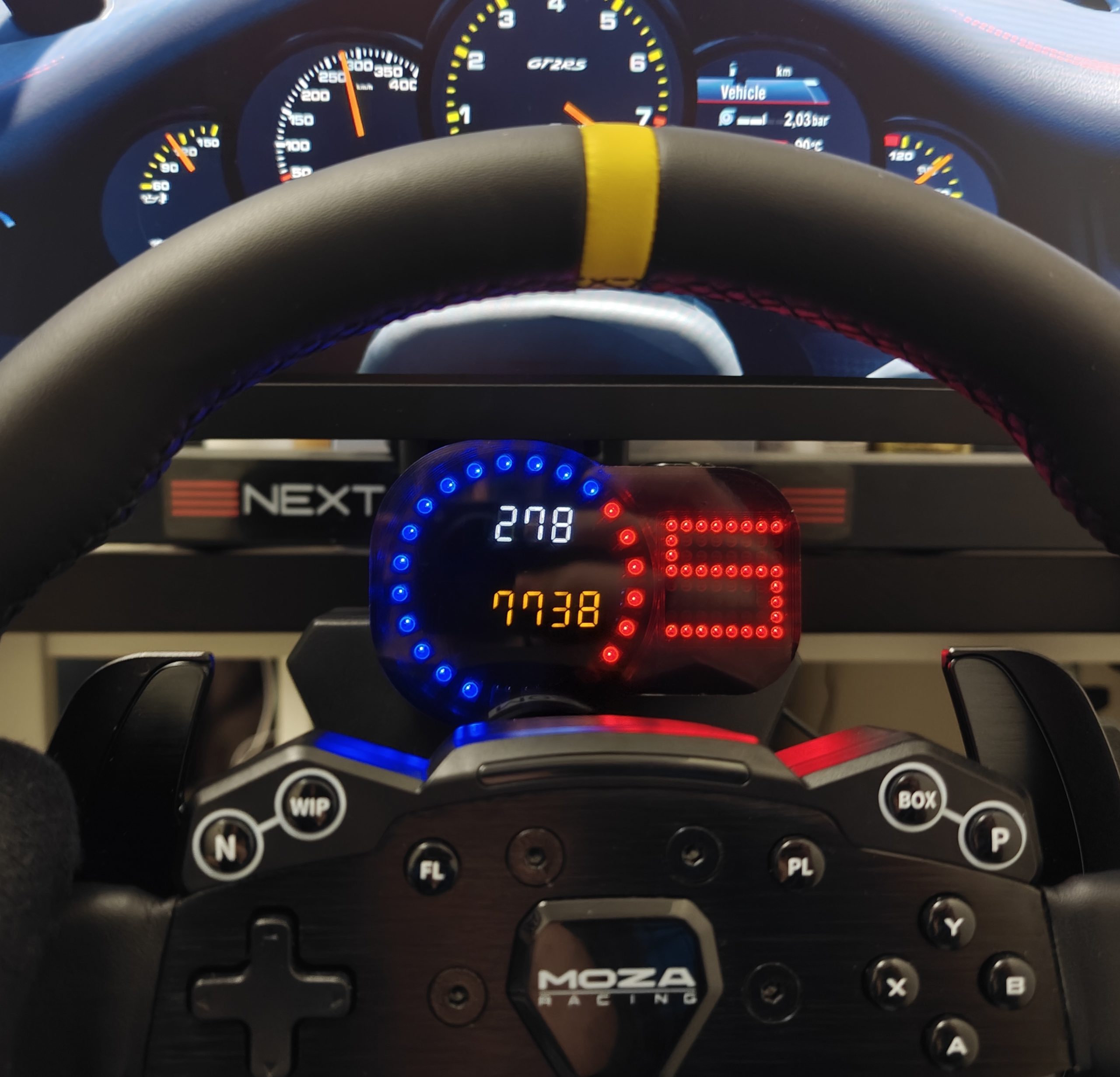 Moza R5, R9, R12 ve Fanatec CLS DD (diğerleri olabilir) için Simhub Gösterge Tablosu - 6905267 - Görsel 4