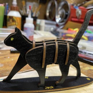 Tabanlı lazer kesim kedi - 6906275