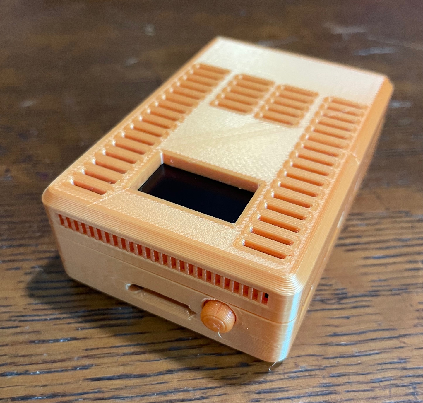 Turuncu PI 3B Kılıf - 30mm Fan veya 1 OLED, kısa M2 Yuvası ile Düğme Seçeneği - 6907437 - Görsel 2