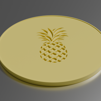 Ananas Coaster - 6903746