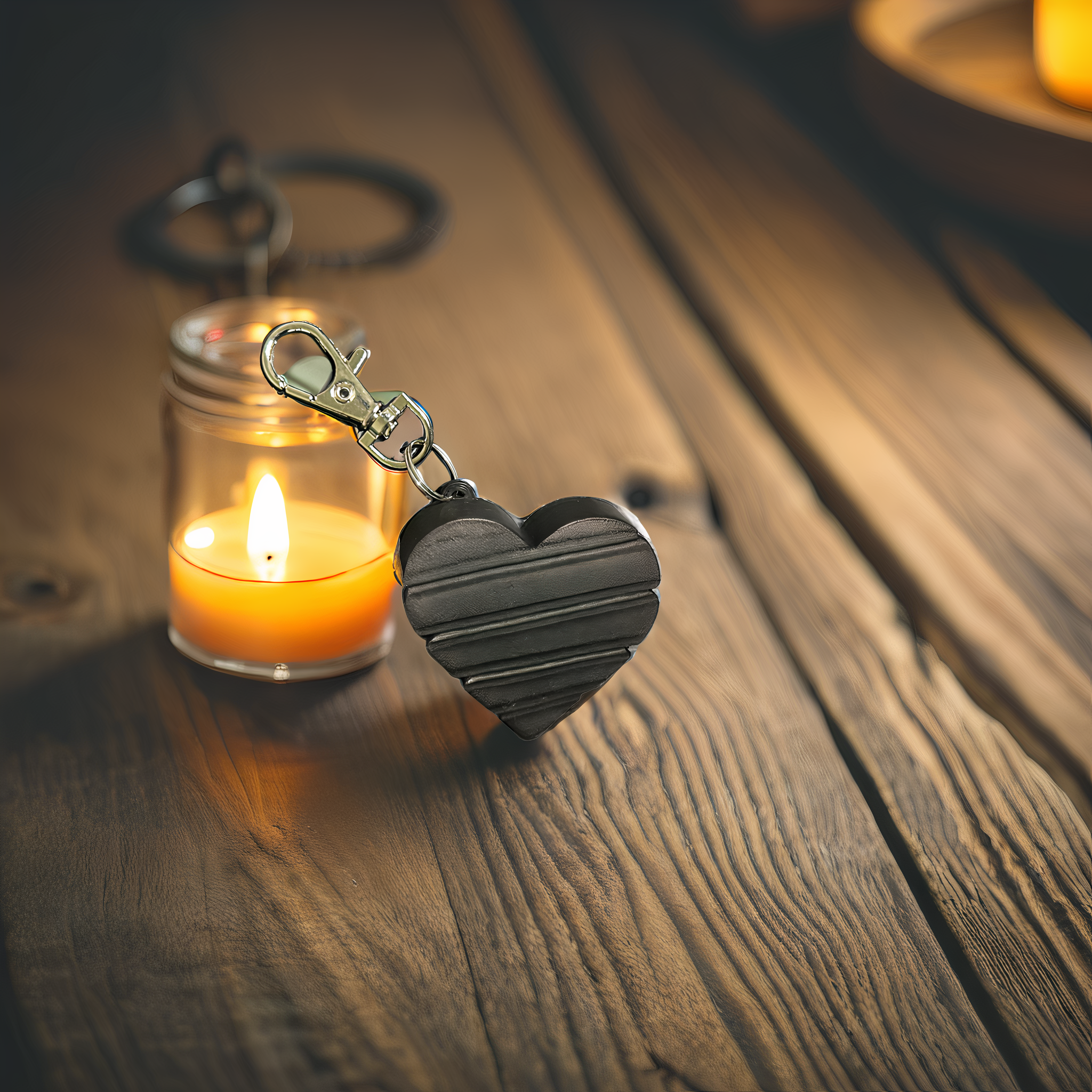 Heart Fidget Anahtarlık - Mix & Match Renkleri ile Stres Kabul Aksesuarı - 6904267 - Görsel 2