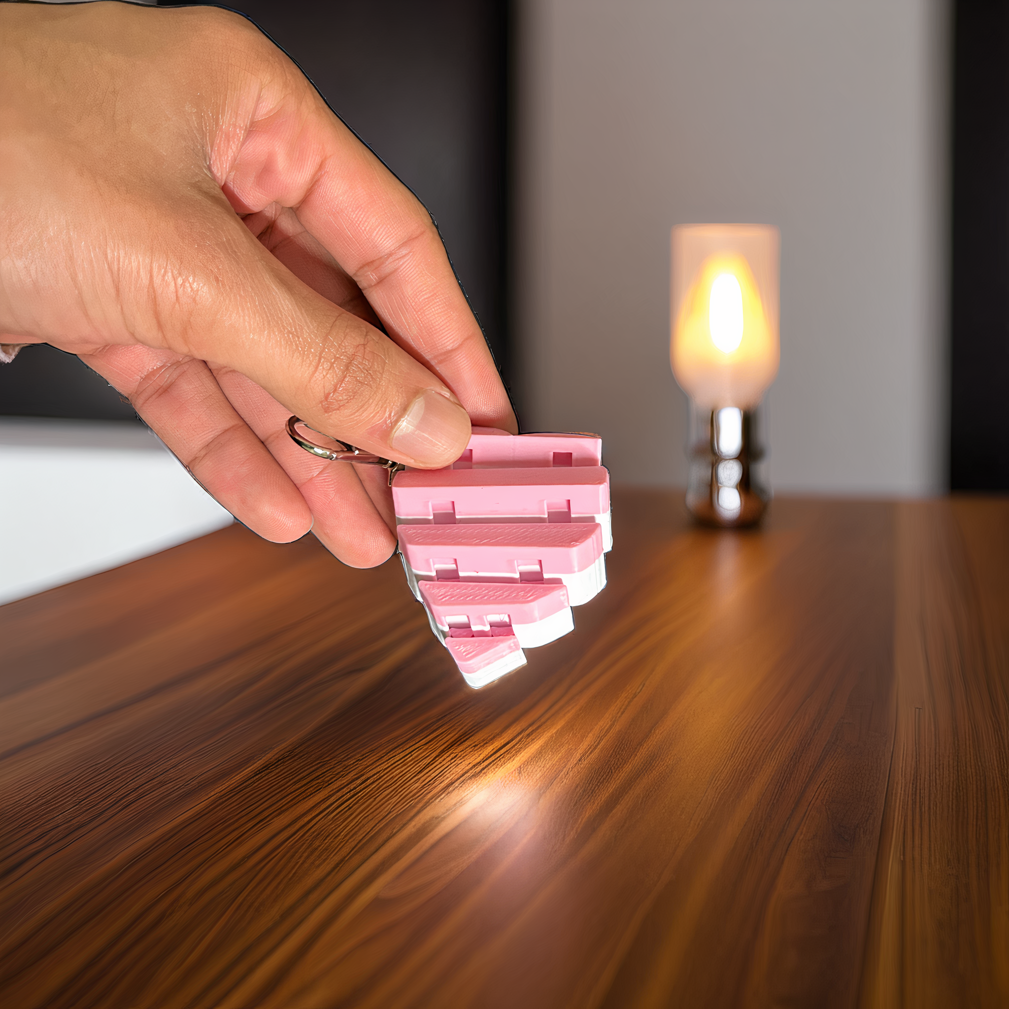 Heart Fidget Anahtarlık - Mix & Match Renkleri ile Stres Kabul Aksesuarı - 6904267 - Görsel 5