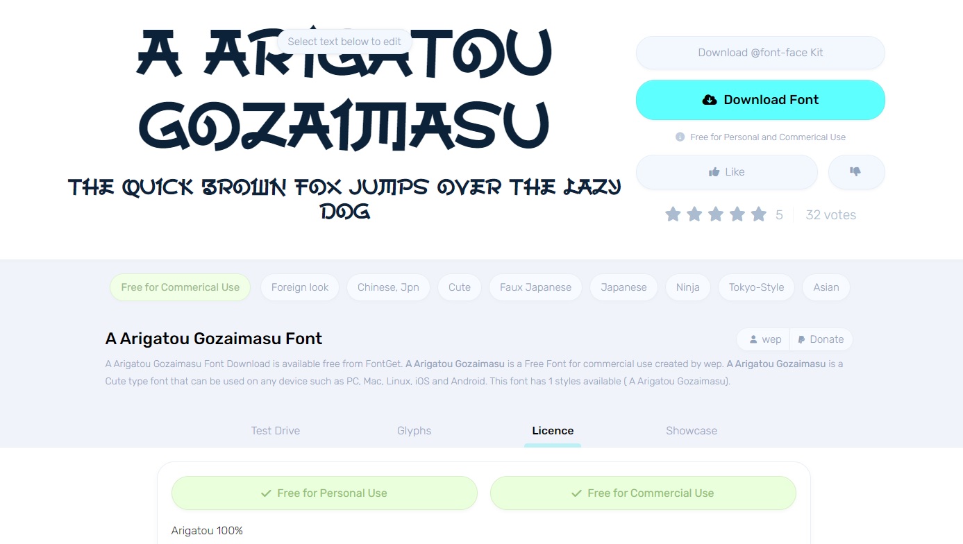 Numaralar Font Arigatou Gozaimasu - 6904510 - Görsel 2