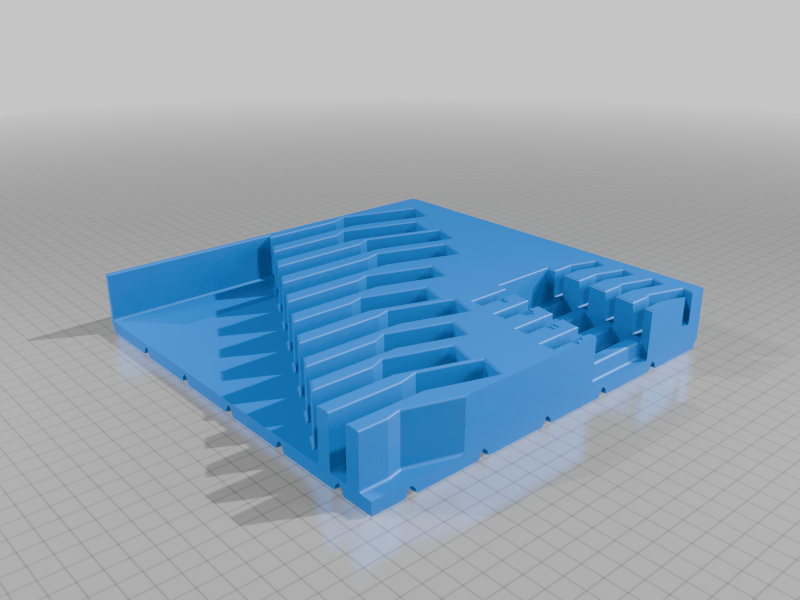 Gridfinity Kobalt Anahtarı Tepsisi - 6909113 - Görsel 2