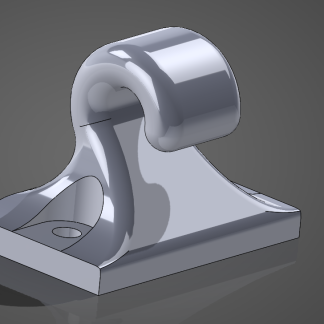 Porsche 944 924 Sunvisor Clip - 6904661