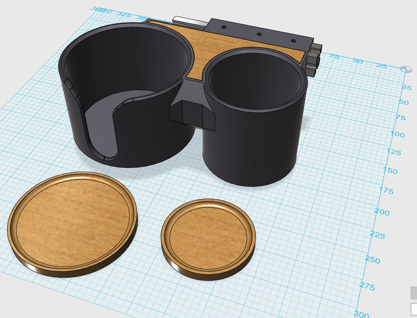 Demiryolu Montaj Kupası Tutucu (20-20 ekstrüzyon için)-6907592 - Görsel 6