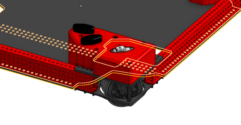 FRC Swerve Cover (X2T) - 6909135