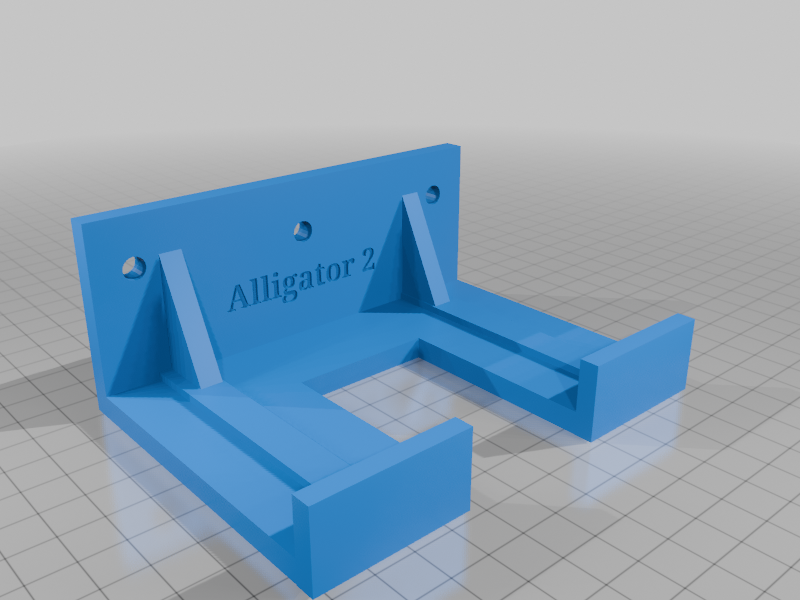 Mankung Timsah 2 Wandaufhängung Duvar Montajı - 6902848