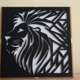 Lazer Kesme Lions Başı - 6909685