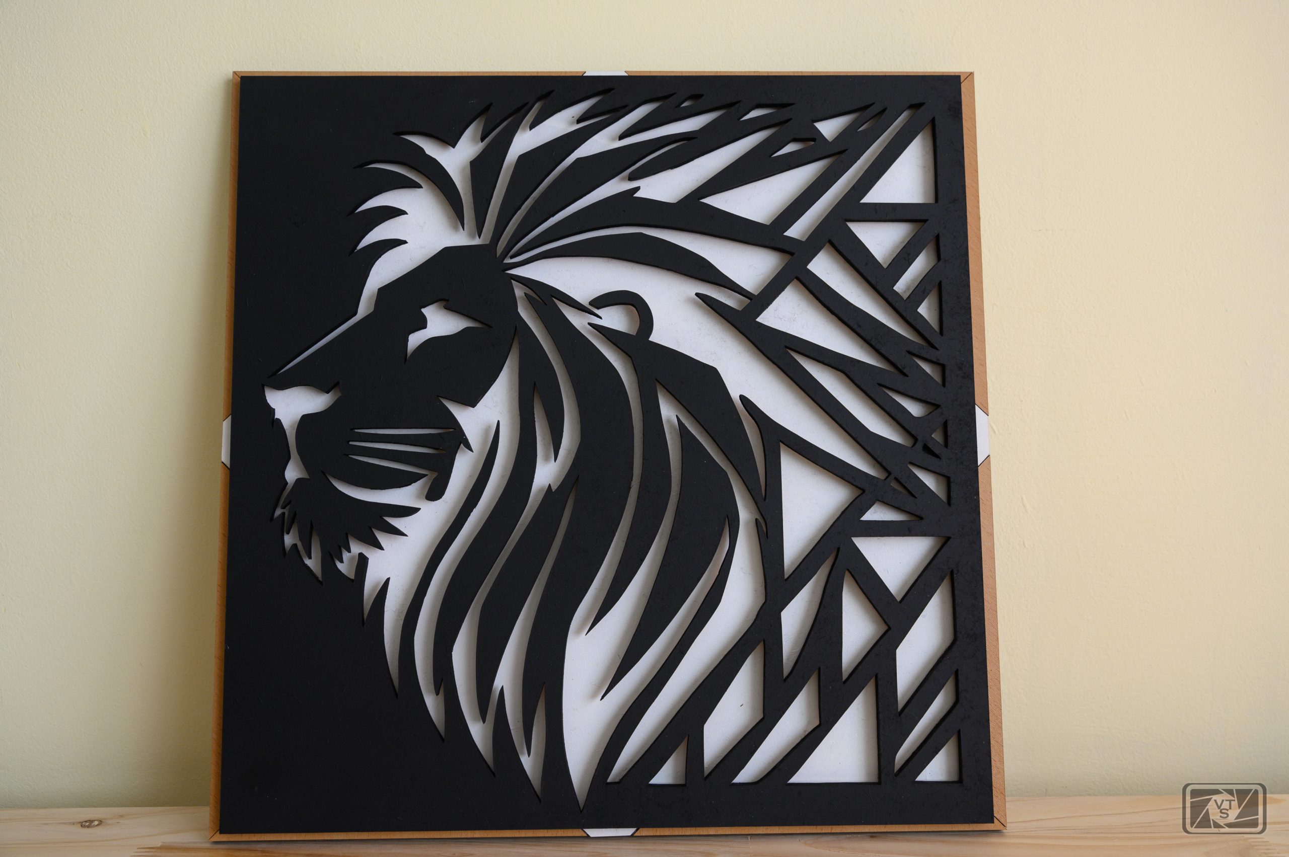 Lazer Kesme Lions Başı - 6909685