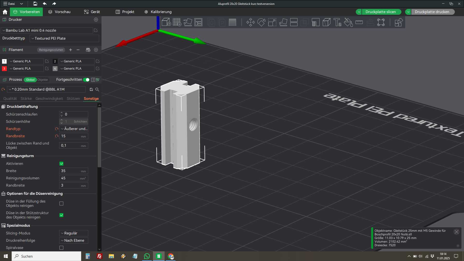 M5 dişli 20 × 20 profil fındık için nutenstein - 6908698 - Görsel 2