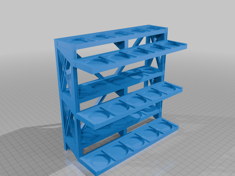 Mini Ekran Stand V3 - Endüstriyel Stil - 6904864