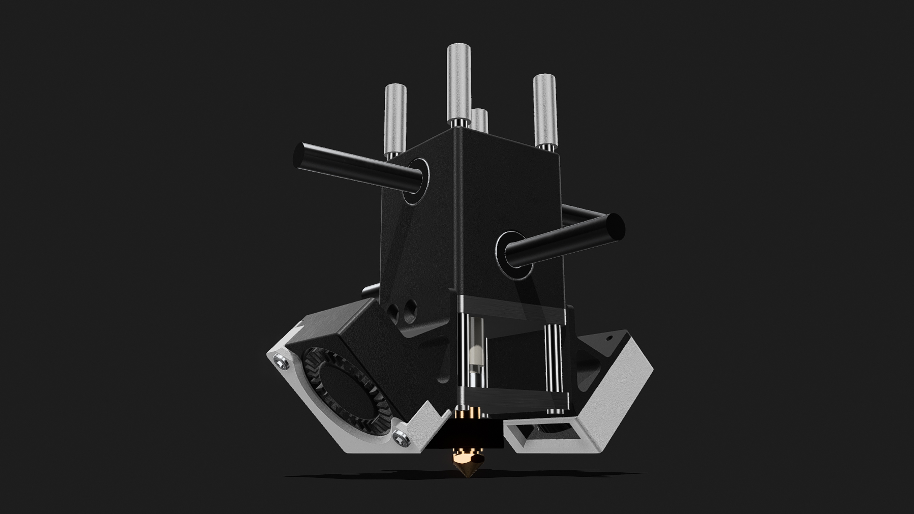 Easy Ultimaker Blower Fan Mount Mod - 6908633 - Görsel 5