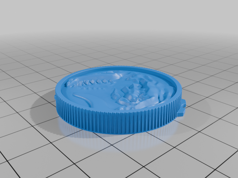 Power Ranger 1992 Tyrannosaurus Power Coin - 6904242 - Görsel 3