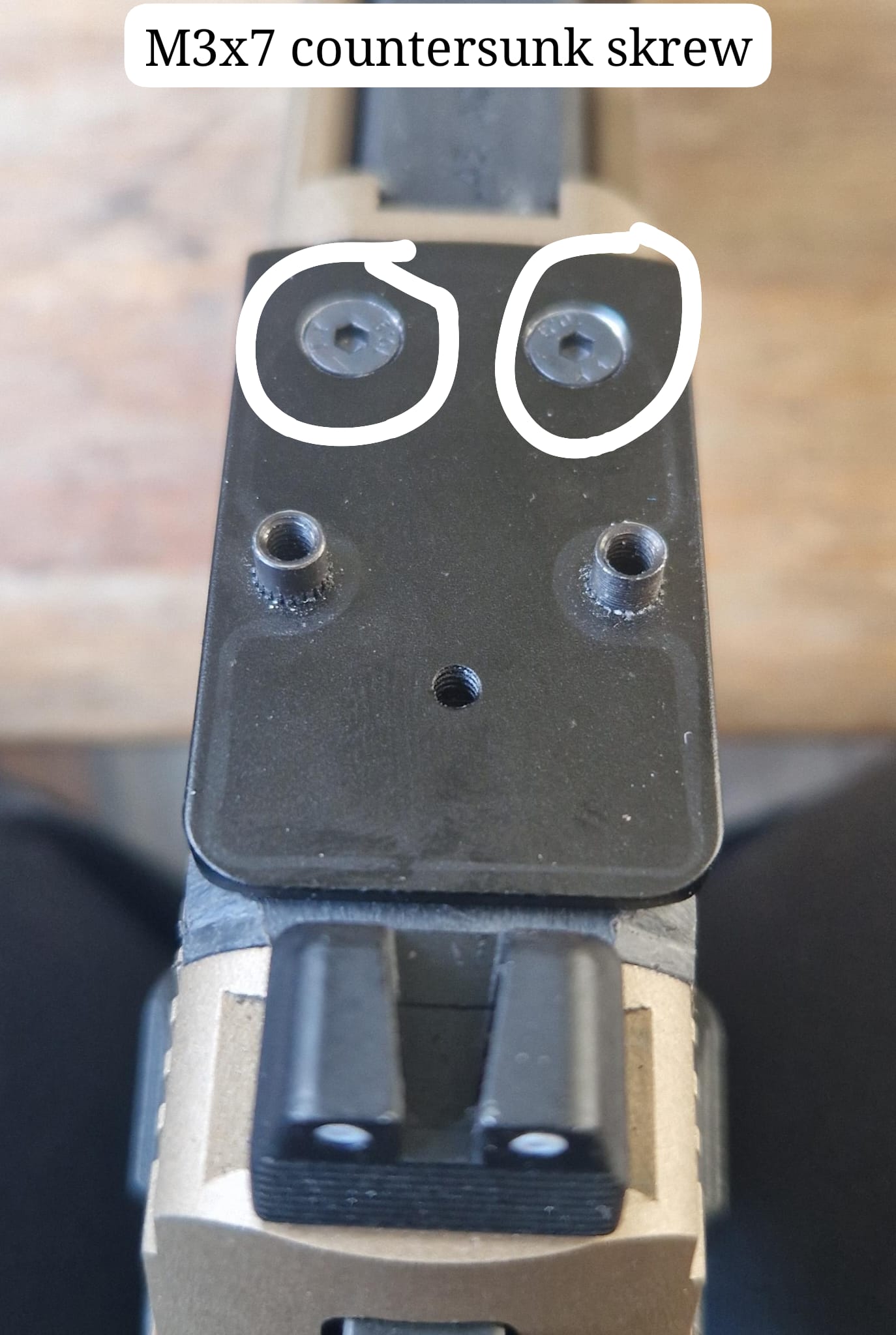 VFC FNX-45-6908470 için RMR plakası - Görsel 4