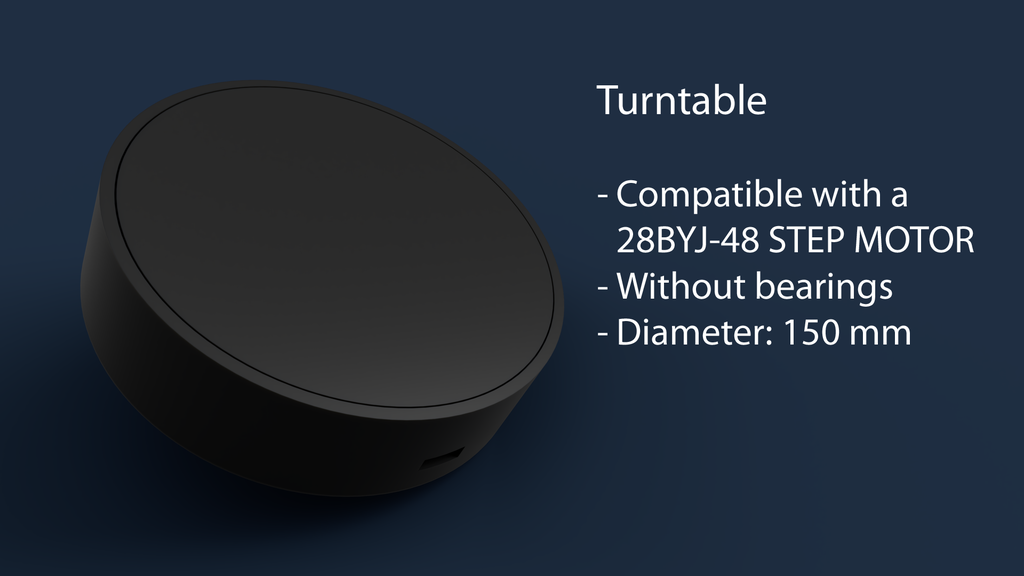 Motorlu Turn tablası v.2 - 6908414 - Görsel 9