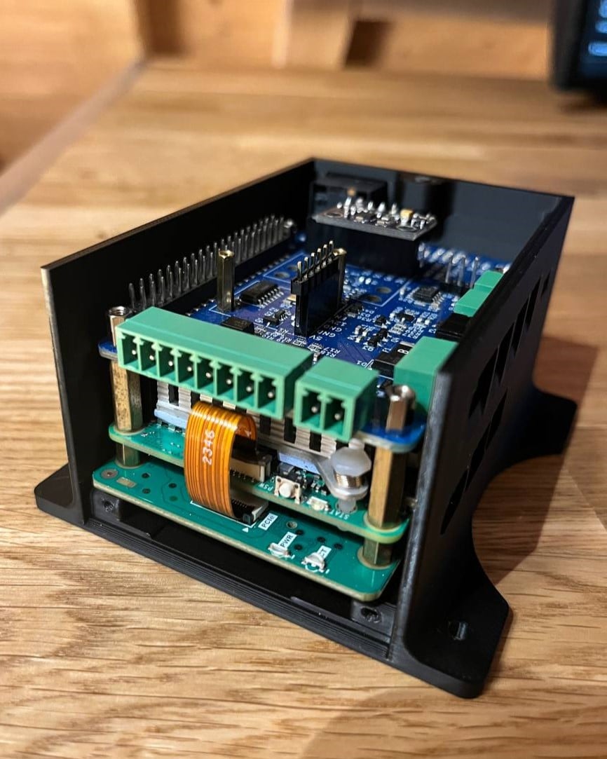 Raspberry Pi 5 + NVME Alt + MacArthur Şapka - 6907924 için sandviç çantası - Görsel 4