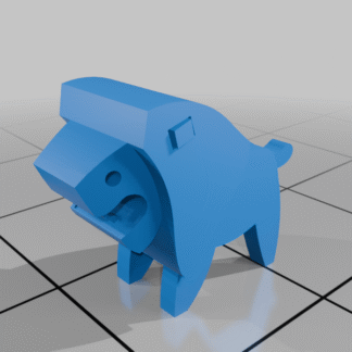 Lion King Oyuncak Kolye 3D Yazdırılabilir Model - 6908569