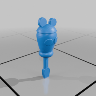 Pembe Işık Çubuğu Oyuncak 3D Yazdırılabilir Model - 6904150