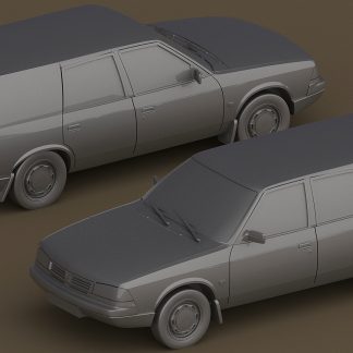 Moskvich Svyatogor vagonu (gerçek değil).