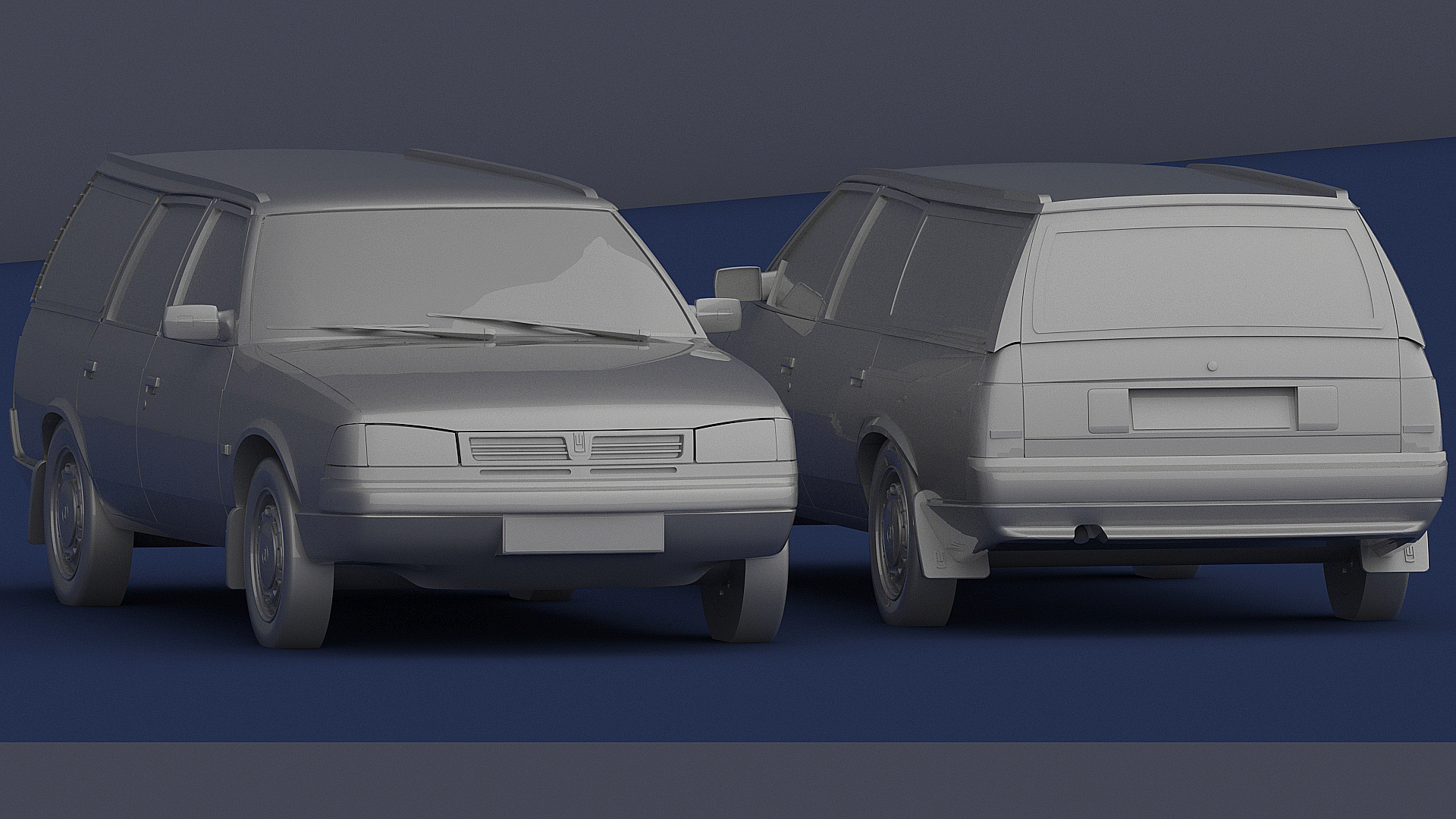 Moskvich Svyatogor vagonu (gerçek değil). - Görsel 2