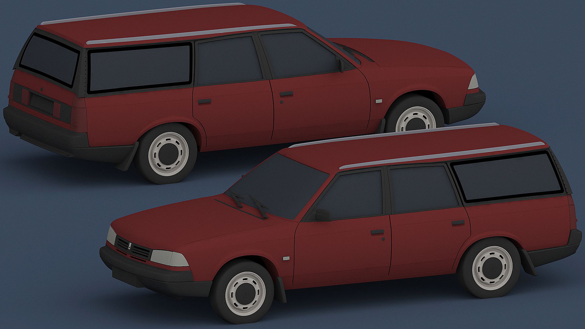 Moskvich Svyatogor vagonu (gerçek değil). - Görsel 6