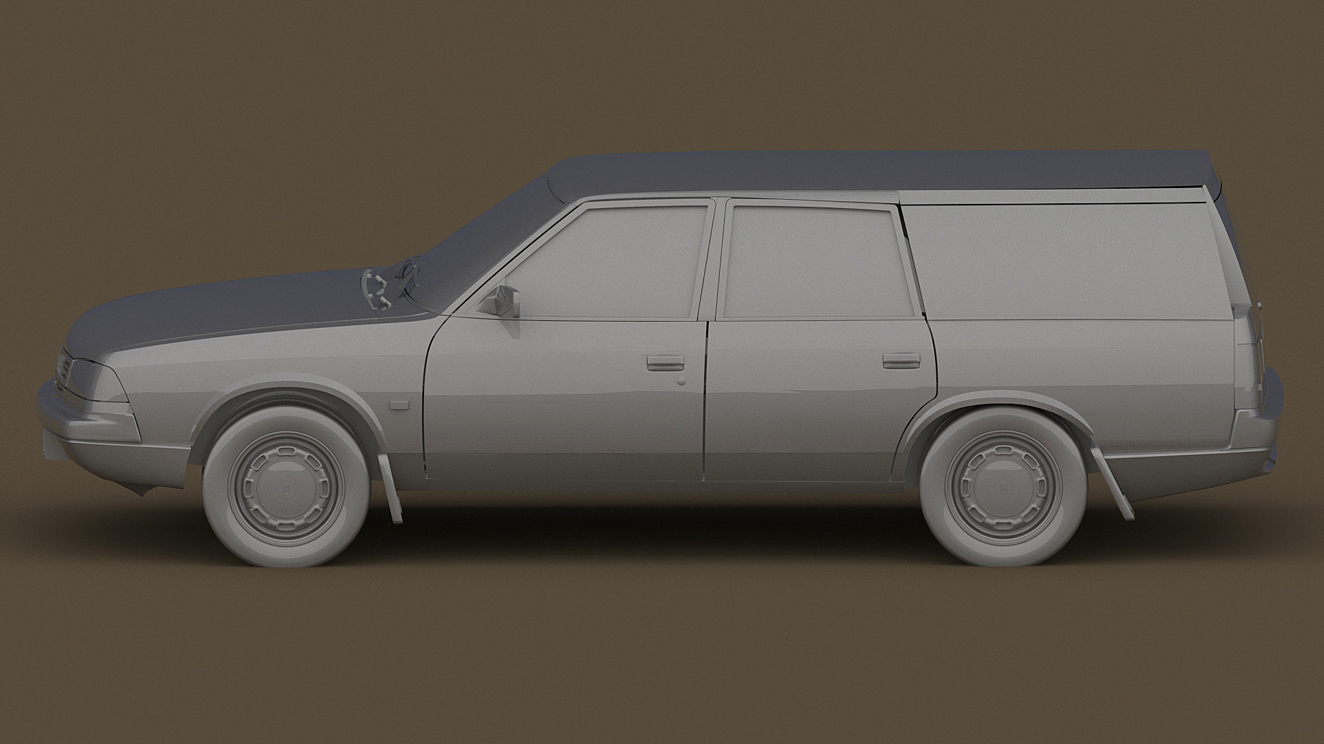 Moskvich Svyatogor vagonu (gerçek değil). - Görsel 8